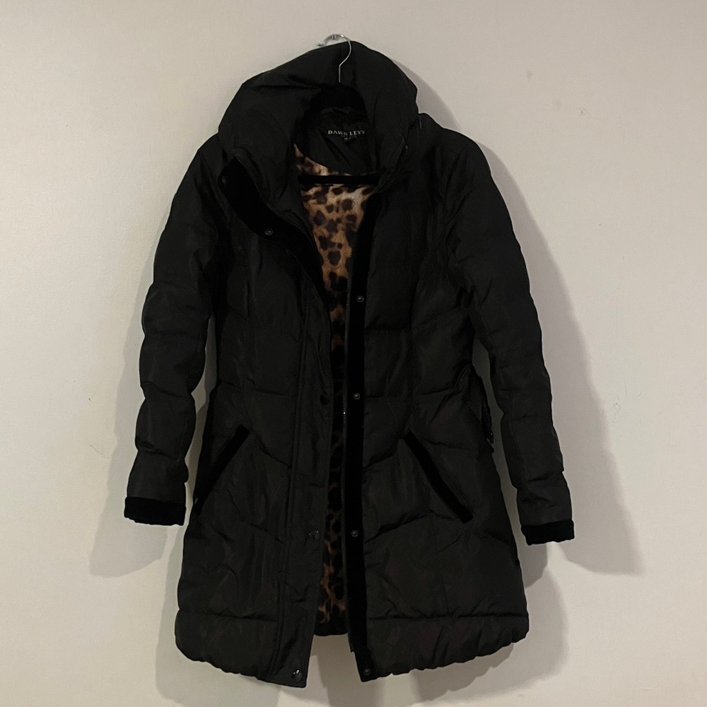Dawn Levy Brown Puffer Coat